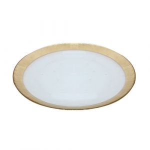 Assiette creuse gold
