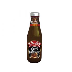 Sauce barbecue en verre
