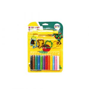 Pâte à modeler de 12 couleurs avec 4 jouets
