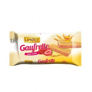 Lot 2 gaufrettes fraise