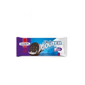 Lot 2 biscuits mini crème vanille