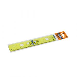 Règle plate plastique flexible