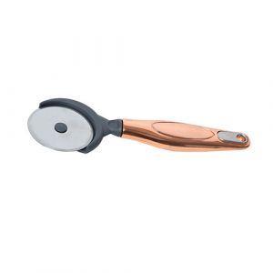 Coupe pizza couleur rose gold 