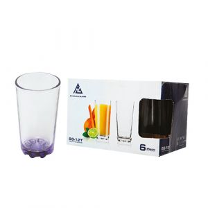 Coffret de 6 verres d'eau