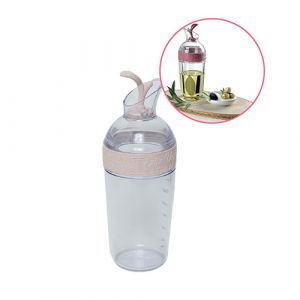 Bouteille d'huile en plastique