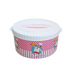Boite de conservation en plastique avec couvercle