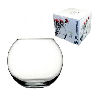 Vase boule en verre