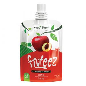 Compote pomme pêche