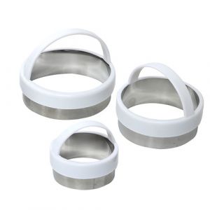 Lot de 3 emportes pièces