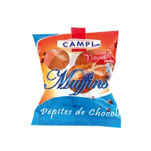 Lot de 3 muffins aux pépites de chocolat