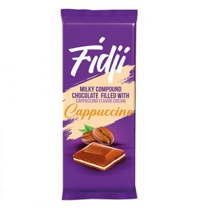 Tablette chocolat fourree gout café