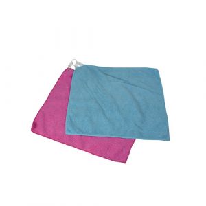 Lot de 2 lavettes microfibre
