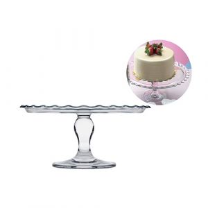 Plat à gâteau sur pied