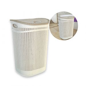 Bac à linge crochet en plastique