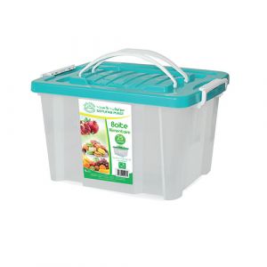Boite de rangement en plastique avec couvercle