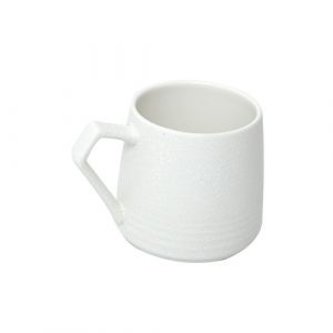 Mug en céramique blanc avec poignée