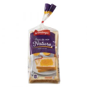Pain de mie nature