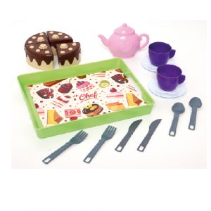 Set gâteau avec plateau