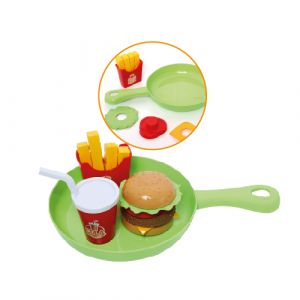 Jouet set de pizza et hamburger