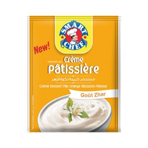 Préparation crème pâtisserie
