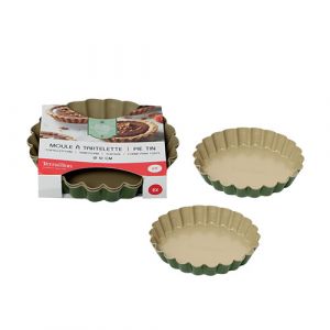 Lot de 2 moules à tartelette