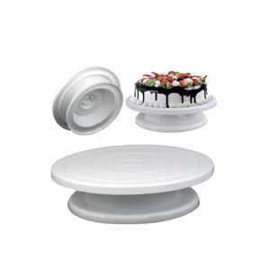 Plateau tournant support de gâteau 