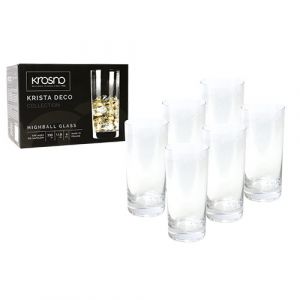 Lot de 6 verres à eau