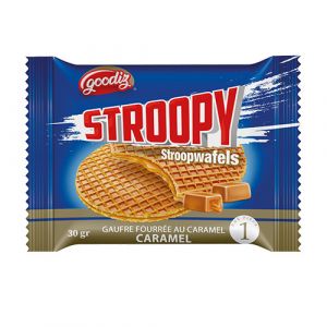 Lot 2 gaufres gout caramel 