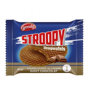 Lot 2 gaufres gout chocolat 