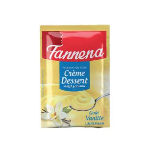 Poudre à crème vanille