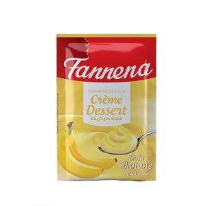 Poudre à crème banane