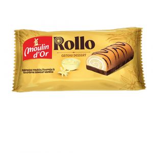 Cake rollo goût vanille 