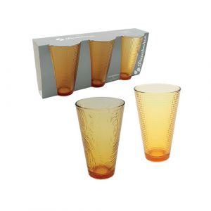 Lot de 3 verres