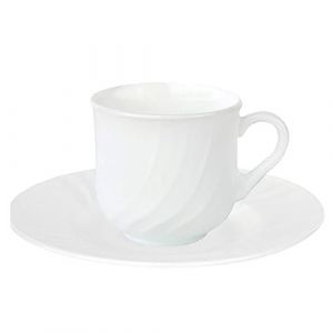 Tasse avec sous tasse