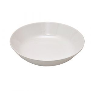 Assiette creuse blanche