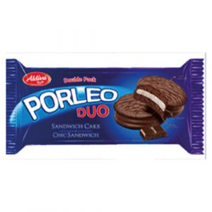 Cake enrobe chocolat duo marshmellow
