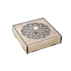 Boite à gateau carrée