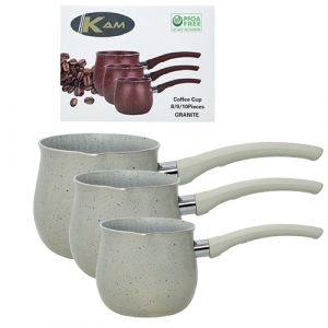 Lot de 3 pots à café