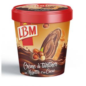 Créme à tartiner noisettes et cacao