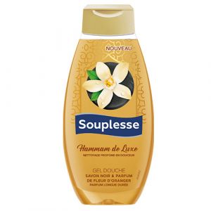 Gel douche black soap