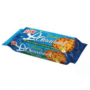 Cookies aux pépites de chocolat et éclat de noisettes
