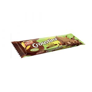 Gaufrette croustina barre praline noisette