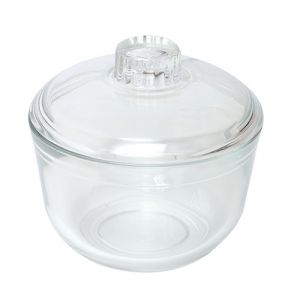 Sucrier avec couvercle en verre