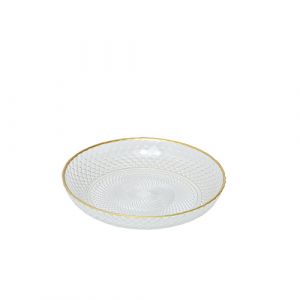 Assiette en verre