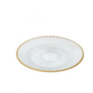 Assiette en verre