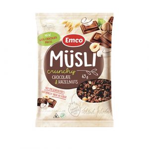 Musli chocolat noisette