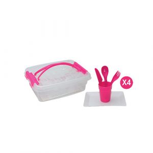 Set camping en plastique