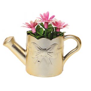 Pot avec fleur artificielle