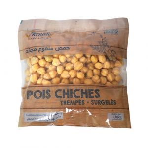 Pois chiches trempes surgeles