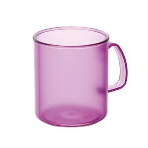 Tasse en plastique violet
